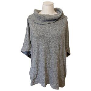 Banana Republic Grey Short Sleeve Knit Top Pullover Sweater Soft Minimalist M